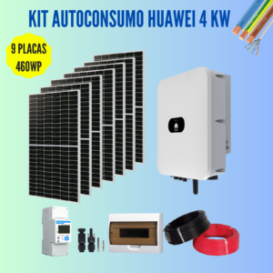 Kit Solar Autoconsumo 4140 Wp HUAWEI 4kW