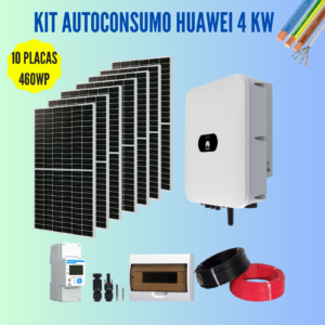 Kit Solar Autoconsumo 4600 Wp HUAWEI 4kW