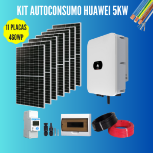 Kit Solar Autoconsumo 5060 Wp HUAWEI 5kW