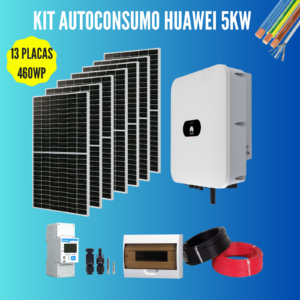 Kit Solar Autoconsumo 5980 Wp HUAWEI 5kW