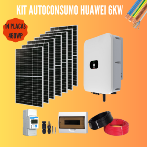 Kit Solar Autoconsumo 6440 Wp HUAWEI 6kW
