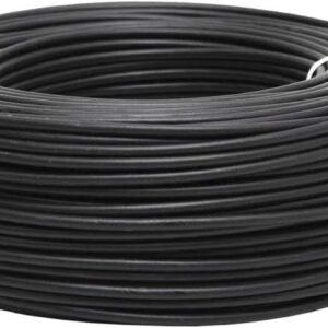 Conductor solar 1x6mm2 H1Z2Z2-AS CPR Cca - Rollo de 100m - Negro