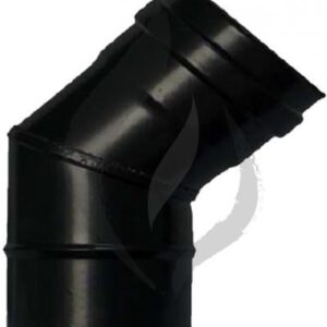 Codo Pellet Vitrificado ø 80 mm a 45º