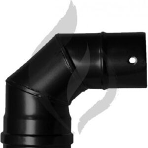 Codo Pellet Vitrificado ø 80 mm a 90º