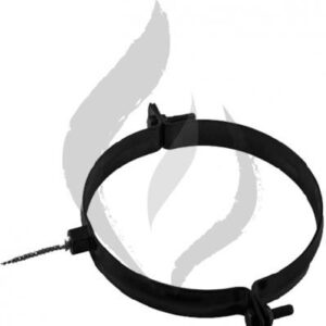 Abrazadera pared M8 Pellet Vitrificado ø 80