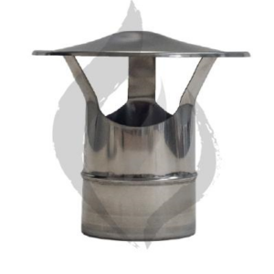 Sombrerete Vertical Pellet Inox. AISI 316L ø 80