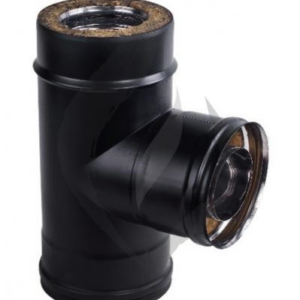 Té 90º DW Vitrificado Doble Ø80 mm