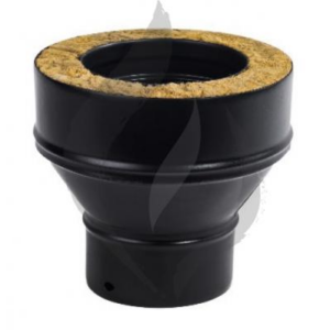 Adaptador Simple-Doble DW Vitrificado Doble Ø80 mm