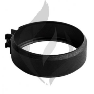 Abrazadera de unión DW Vitrificado Doble Ø80 mm