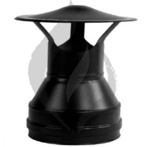 Sombrerete vertical DW Vitrificado Doble Ø80 mm