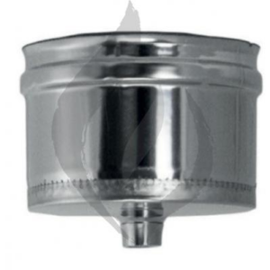 Colector hollín C/R DW EXO INOX AISI 316L Ø80 Int