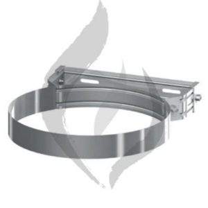 Abrazadera extensible DW EXO INOX AISI 316L Ø80 Int