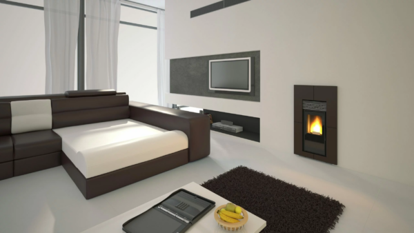 Estufa Pellet Ferlux LUNA 8-10 kW - Imagen 3