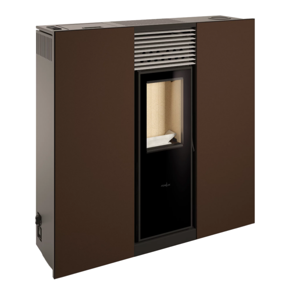 Estufa de Pellets Canalizable Ferlux PHONEIX Steel 10 - 12 kW - Imagen 2