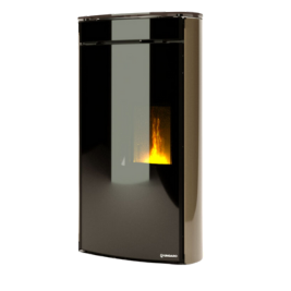 Estufa de pellet Fagiolo Plus Glass 6 - 9 - 12 kW