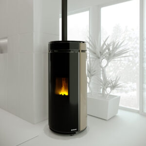 Estufa de pellet Tonda Plus Glass 6-9-12 kW